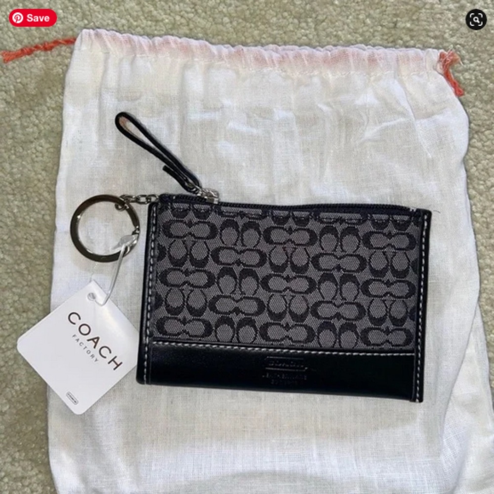 Coach "Signature C" Keychain Wallet/Pouch